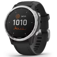 Smartwatch - Garmin Fenix 6S Solar Czarny (010-02409-00) - miniaturka - grafika 1