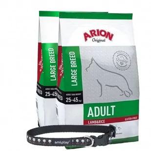 ARION Original Adult Large Breed Lamb&Rice 12kg x 2 szt+ Obroża Amiplay GRATIS!! - Sucha karma dla psów - miniaturka - grafika 1