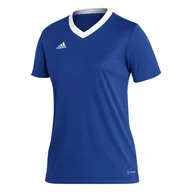 Koszulki sportowe damskie - Koszulka piłkarska damska adidas Entrada 22 Jersey - miniaturka - grafika 1