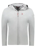 Odzież trekkingowa męska - ANAPURNA Kurtka polarowa "Tugoodana" w kolorze szarym - miniaturka - grafika 1