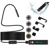 Akcesoria fotograficzne - Xrec Xrec Endoskop Kamera Inspekcyjna Wi-fi Usb 1200p 8mm 10 Metrów - miniaturka - grafika 1