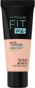 Podkłady do twarzy - Maybelline New York FIT ME! Podkład 220 Natural Beige - miniaturka - grafika 1