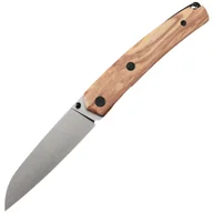 Scyzoryki - Petrified Fish PF719 Patte V2 14C28N Satin Drewno oliwne PF719OWOS - miniaturka - grafika 1