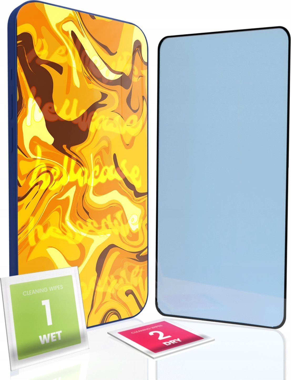 Hello Case Szkło Hartowane do Apple iPhone 14 Pro pełne, 9H, anti-blue, ochronne