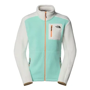Kurtka damska The North Face Yumiori 0A8842A0I1 - biało-zielona - Kurtki i kamizelki sportowe damskie - miniaturka - grafika 1