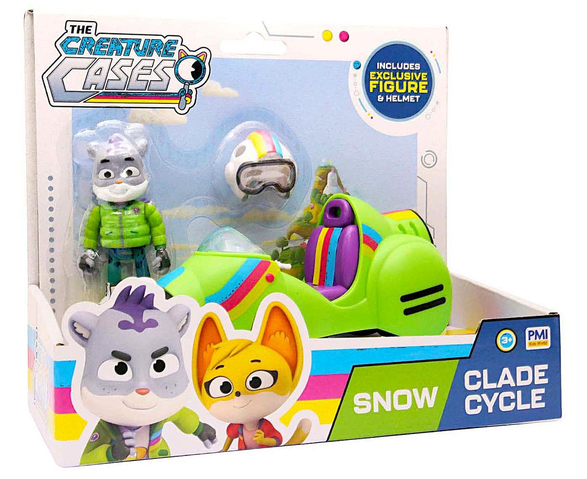 ZWIERZĘCE ZAGADKI ZESTAW Figurka PMI The Creature Cases Clade Cycle Snow