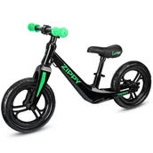 Rowerki biegowe - Rowerek Biegowy Bergen ZIPPY Czarno-Zielony dla dzieci - miniaturka - grafika 1