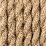 Przewody elektryczne - Beżowy kabel skręcany w oplocie jutowym naturalnym J05 dwużyłowy 2x1x0.75 Kolorowe Kable - miniaturka - grafika 1