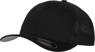 Odzież taktyczna i umundurowanie - Czapka BRANDIT Flexfit Mesh Trucker Black S/M - miniaturka - grafika 1