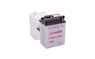 Akumulator kwasowo-ołowiowy B38-6A 6V 13Ah Moretti - Akumulatory motocyklowe - miniaturka - grafika 1