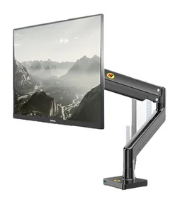 Uchwyt na monitor, sprężyna gazowa, obracany o 360 stopni, CZARNY - Sprężyny gazowe - miniaturka - grafika 1