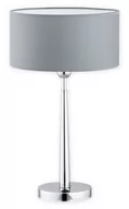 Lampy stojące - Lemir Orso lampka stołowa 1 pł. / chrom + szary O2878 L1 CH + SZA - miniaturka - grafika 1
