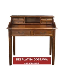 Biurko / Sekretarzyk Drewniany Kolonialny Mahoń (6) - Konsole i sekretarzyki - miniaturka - grafika 1