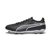 Piłka nożna - PUMA Unisex King PRO FG/AG Buty piłkarskie, czarno-białe, 45 EU, Czarna puma, biała puma, 46.5 EU - miniaturka - grafika 1