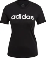 Koszulki i topy damskie - Adidas adidas Essentials Slim Logo Tee Damska Czarna GL0769 r. M - miniaturka - grafika 1