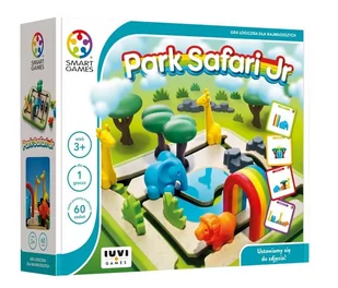 Smart Games Gra Logiczna Park Safari Jr 462295 - Łamigłówki - miniaturka - grafika 1
