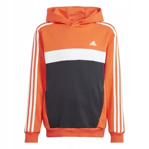 bluza dziecięca adidas Tiberio 3-Stripes IW7953 rozmiar 176 cm - Bluzy dla dziewczynek - miniaturka - grafika 1