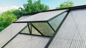 Szklarnie ogrodowe - VITAVIA okno wentylacyjne dachowe - zielone - miniaturka - grafika 1