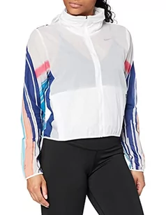 Nike damska kurtka W NK IMP LT JKT HD EVA Summit White/Reflective Silver M - Kurtki damskie - miniaturka - grafika 1