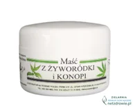 Żele i maści lecznicze - MAŚĆ z żyworódki i konopi 50ml Farm-Vix - miniaturka - grafika 1