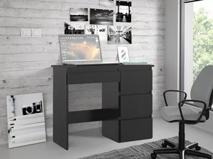 Biurko komputerowe szkolne z szufladami Beta 3 czarne - Biurka - miniaturka - grafika 1