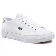 Sneakersy damskie - Sneakersy LACOSTE - Gripshot Bl 21 1 Cfa 7-41CFA00201Y9 Wht/Lt Pnk - miniaturka - grafika 1