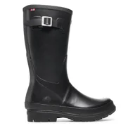Buty dla dziewczynek - Kalosze Viking Vendela Jr 1-28210-2 Czarny - miniaturka - grafika 1