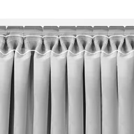 Zasłony - Homede, Zasłona Milana na taśmie smok Szenila, Szary, 140x270 cm - miniaturka - grafika 1