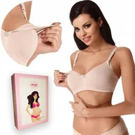 Biustonosze - ﻿Biustonosz do karmienia Alles MAMA EASY beż, 80E - miniaturka - grafika 1