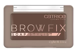 Catrice Brow Fix Soap Stylist - Mydełko do brwi 030 Dark Brown - Akcesoria i kosmetyki do stylizacji brwi - miniaturka - grafika 1