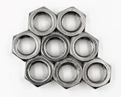 Śruby i nakrętki - M12x1,5 NAKRĘTKA drobnozwojna NIERDZEWNA A2 934 (10) - miniaturka - grafika 1