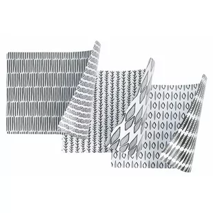 Plastikowe maty stołowe zestaw 6 szt. 45x30 cm Afro – Villa d'Este - Obrusy i serwetki - miniaturka - grafika 1