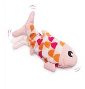 Zabawki dla kotów - CATIT - Groovy Fish interaktywna skacząca zabawka dla kota różowa - miniaturka - grafika 1