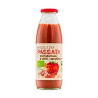 Zdrowa żywność - Dary Natury Ekologiczna Passata 490g pomidorowa z chilli i czosnkiem - miniaturka - grafika 1
