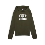 Bluzy dla chłopców - PUMA Chłopięca bluza z kapturem Active Sports Poly, lekka bluza z kapturem B - miniaturka - grafika 1