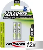 Ładowarki i akumulatory - Ansmann Akumulator Solar AAA / R03 550mAh 24 szt. - miniaturka - grafika 1