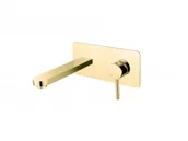 Baterie podtynkowe - BESCO BESCO BU-DS-ZL DECCO bateria umywalkowa podtynkowa z$839ota - miniaturka - grafika 1