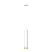 Lampy sufitowe - Emibig KIBO 1 WH/GOLD 642/1 lampa wisząca 1x30W/GU10 IP20 642/1 - miniaturka - grafika 1
