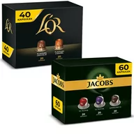 Kawa w kapsułkach i saszetkach - Kapsułki do Nespresso Jacobs Espresso 6, 8 i 10, chocolat i caramel 100 szt - miniaturka - grafika 1