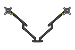 BakkerElkhuizen BE Flexible Dual 88,9 cm (35") Biurko Czarny - Uchwyty do monitorów - miniaturka - grafika 1