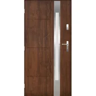 Drzwi zewnętrzne - Drzwi zewnętrzne MITIKAS Orzech 90 lewe - miniaturka - grafika 1