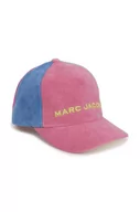 Czapki dla dzieci - Marc Jacobs czapka bawełniana dziecięca kolor różowy gładka - miniaturka - grafika 1