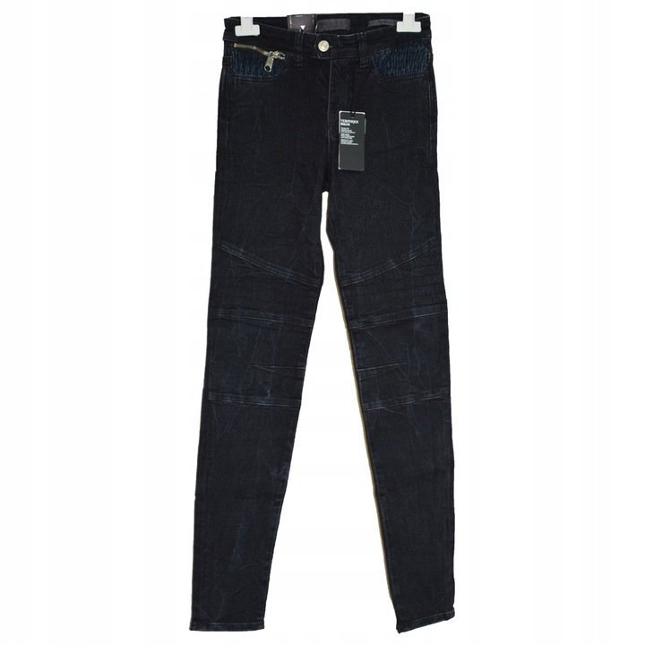 Spodnie Jeansowe Czarne Rozmiar 2XS (24) *Guess*