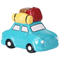 Skarbonki - Kolorowa skarbonka ceramiczna z motywem podróży - miniaturka - grafika 1