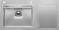 Zlewozmywaki - Zlew REGINOX PHOENIX 50 LEFT stal INOX POLER (R32886) - miniaturka - grafika 1