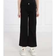 Spodnie sportowe damskie - Patrizia Pepe Jeansy | flare fit - miniaturka - grafika 1