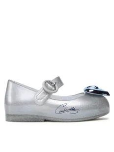 Melissa Baleriny Mini Melissa Sweet Love + Disn 33447 Srebrny - Buty dla chłopców - miniaturka - grafika 1
