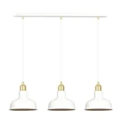 Lampy sufitowe - Emibig Ibor lampa wisząca 3-punktowa biała 1043/3 1043/3 - miniaturka - grafika 1