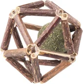 Zabawki dla kotów - Nobby Piłka Matatabi z Kocimiętka 8cm zabawka dla kota - miniaturka - grafika 1