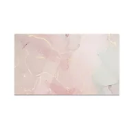 Deski do krojenia - Szklana deska kuchenna HOMEPRINT Marmur pastelowych kolorach 60x52 cm - miniaturka - grafika 1